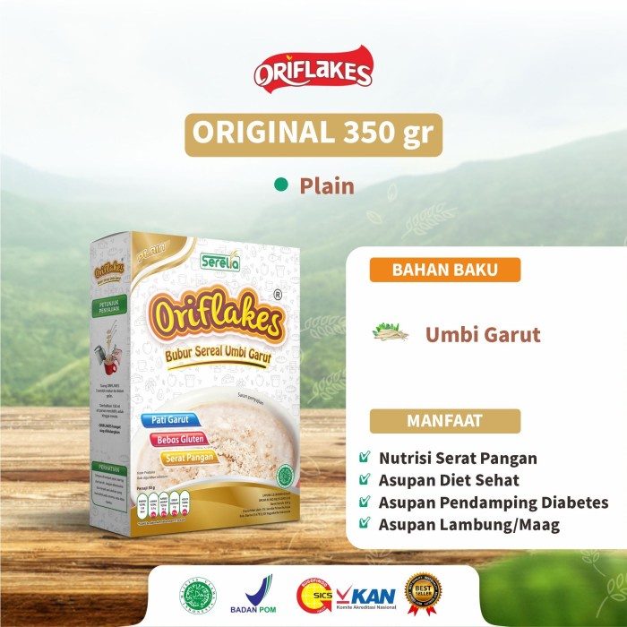 

Sereal Oriflakes Nonsugar / Plain 350 Gram