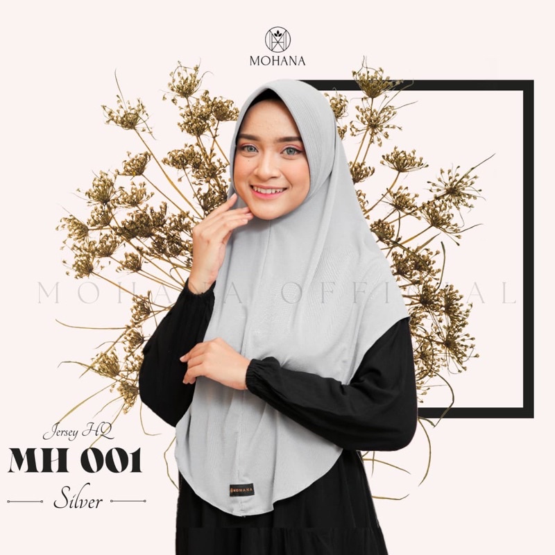 HIJAB BERGO DAILY KODE MH001 by MOHANA HIJAB