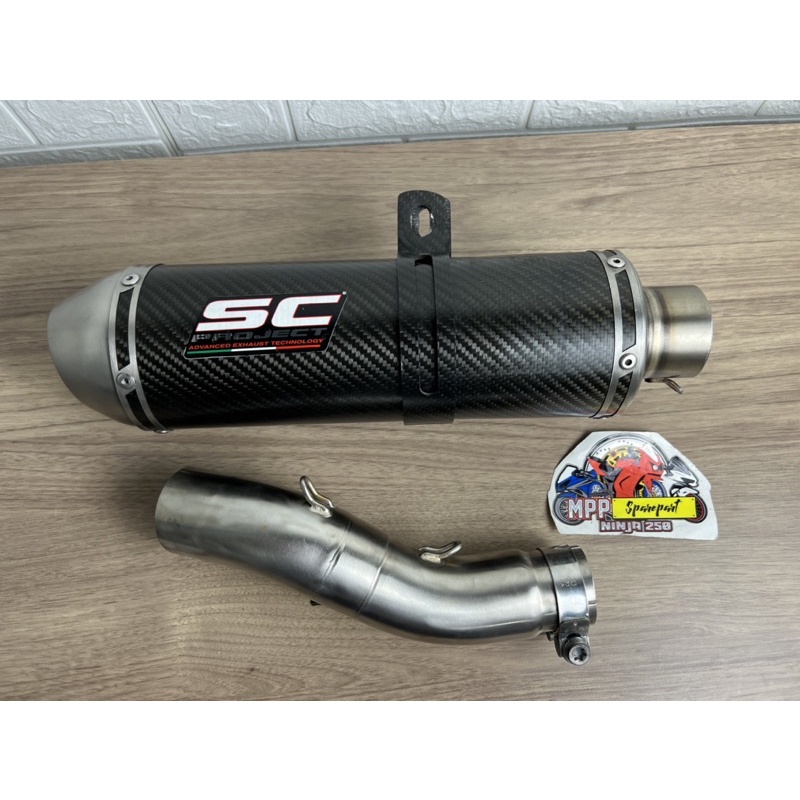 knalpot sc project gp tech cbr250rr original italy