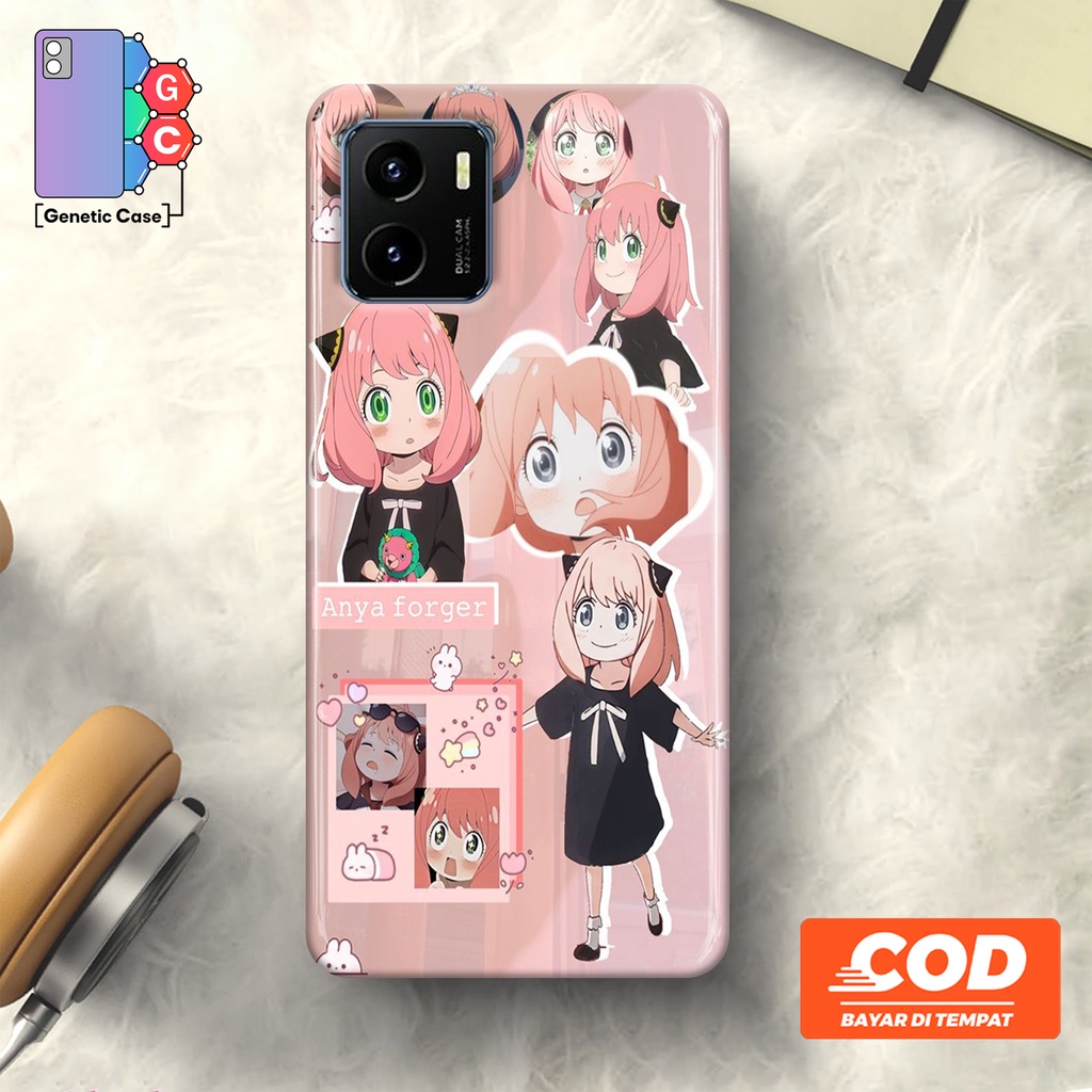 Casing Case Anime Spy x Family Keren Lucu - Casing Semua tipe Hp ( All Type ) - Case Oppo A1K A16 A1