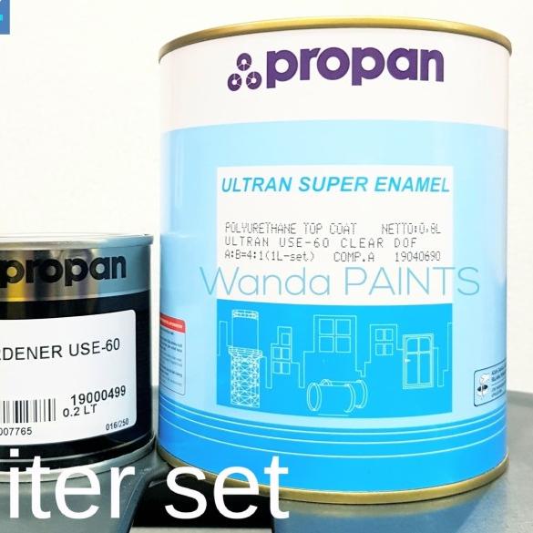 PROPAN ULTRAN SUPER ENAMEL USE60 PU Clear Dof (1 LITER)