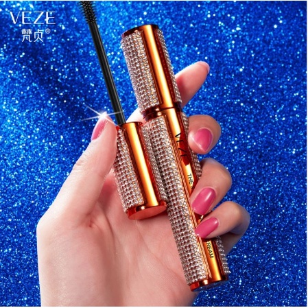 Veze Diamond Silk Fiber Voluminous Mascara Curly Long Eyelash Mascara LS 10856