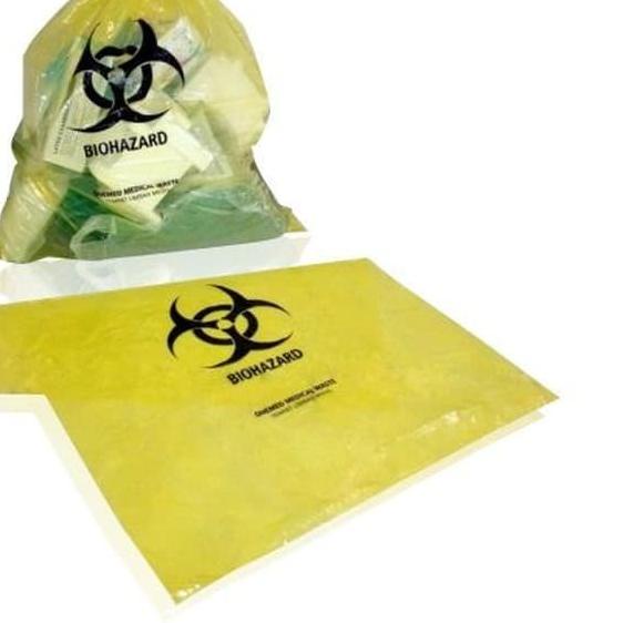 

Kantong Plastik BioHazard 60x80cm pak isi 50