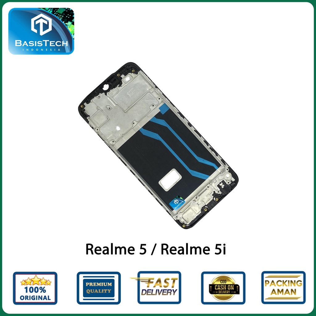 FRAME TATAKAN LCD REALME 5 5i - BASISTECH ORIGINAL QUALITY