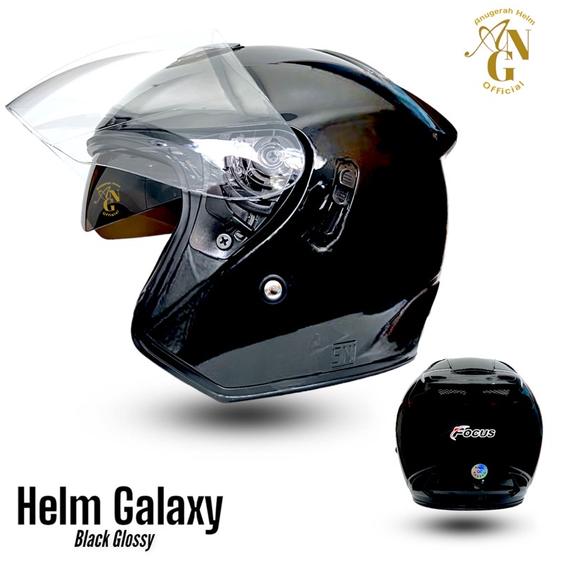 HELM HALF FACE GALAXY PREMIUM