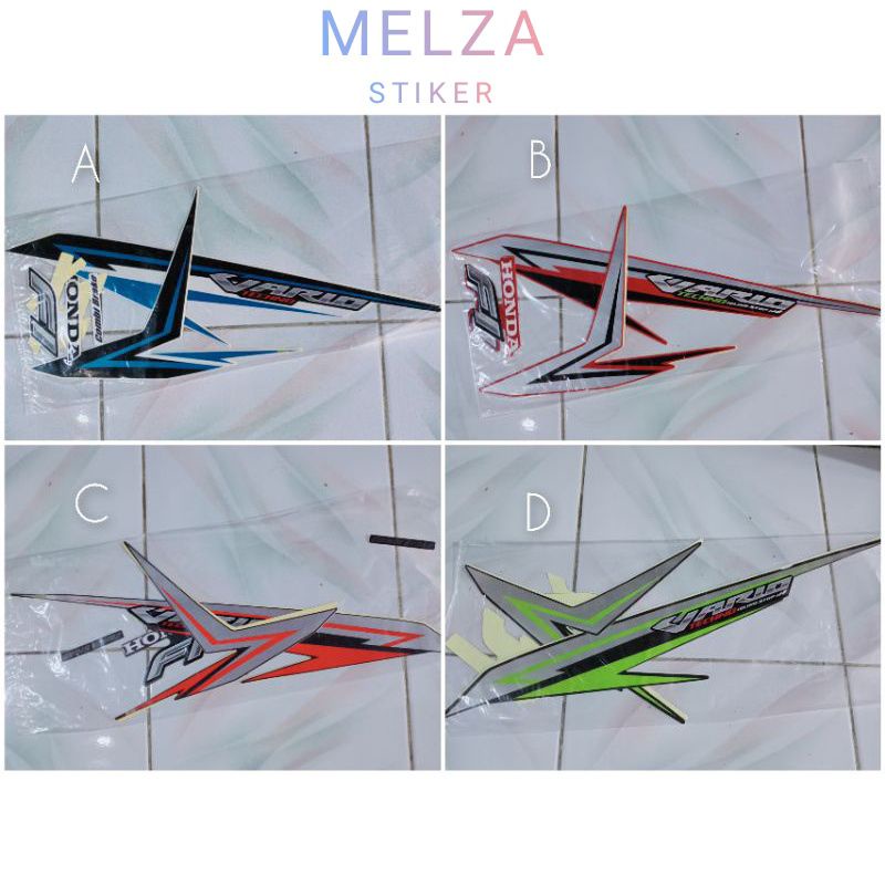 striping stiker lis les body motor honda vario 125 LED 2016