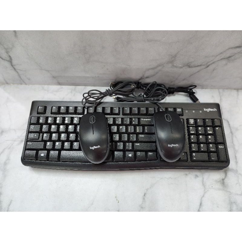 KEYBOARD MOUSE USB LOGITECH MK120 ORIGINAL