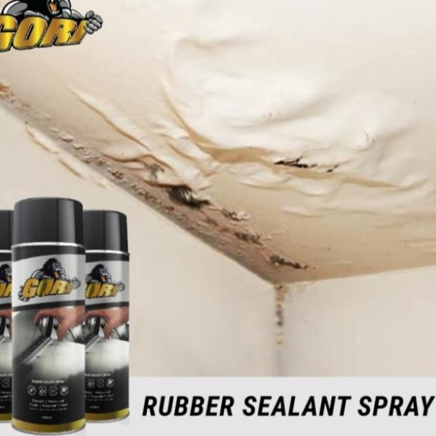 

Tambal Bocor GORI sealant spray Genteng Plafon tembok pipa dll - Hitam
