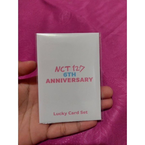 SEALED LUCKY CARD  HAECHAN ANNIVERSARY NCT 127