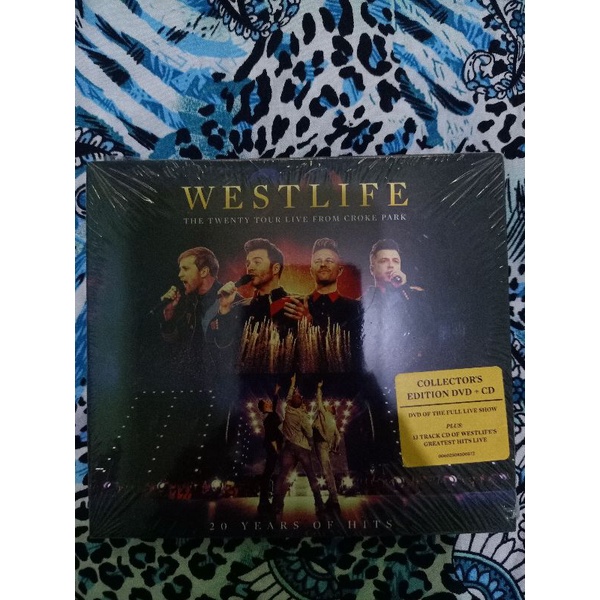 DVD + CD Westlife The Twenty Tour Live From Croke Park