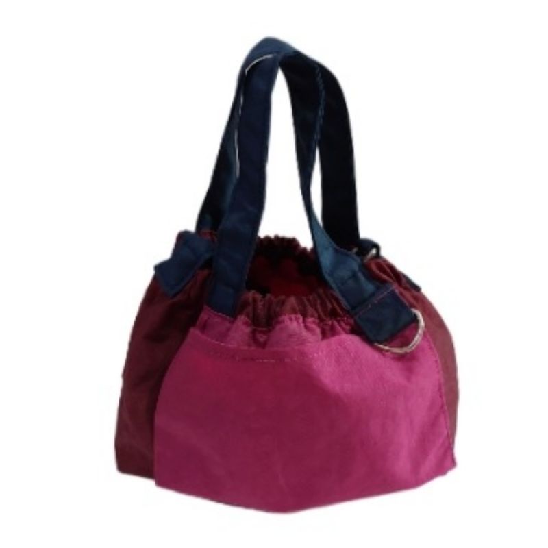 THE VINES PREMIUM DUMPLING BAG TAS SELEMPANG PARASUT UNISEX ANAK DEWASA PUFFY TOTE BAG UKURAN KECIL MICRO warna KOMBINASI