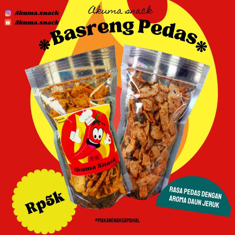 

basreng pedas daun jeruk