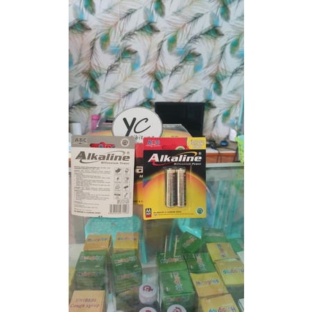 Alkalin Baerai Isi 2 Sedang AA Batrai Alkaline Millennium Power Jam Dinding Remote Mainan Game