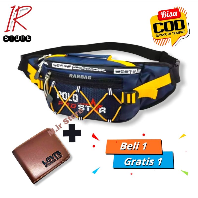 TAS SELEMPANG PRIA GRATIS DOMPET TERBARU 2022 / TAS SELEMPANG TERLARIS / TAS SELEMPANG PRIA TERUPDAT