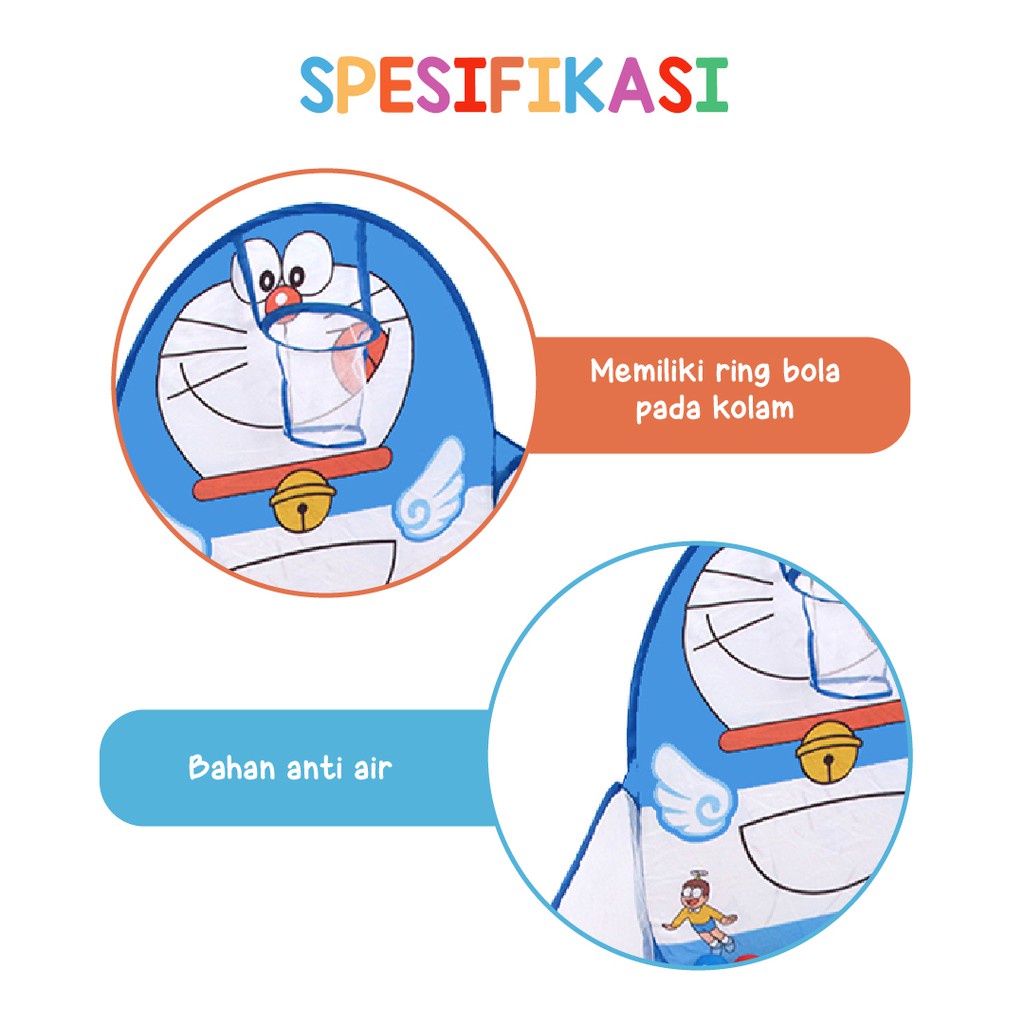 Kolam Keranjang Mandi Bola + Ring basket / Kolam Mandi Bola / Keranjang Mandi Bola