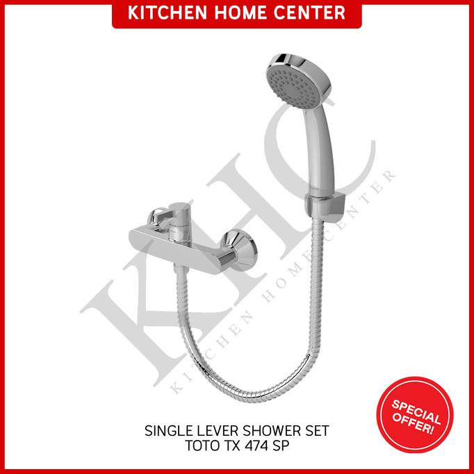 SHOWER SET MIXER SINGLE LEVER TOTO TX 474 SPN / SP / TX474SPN paling rame