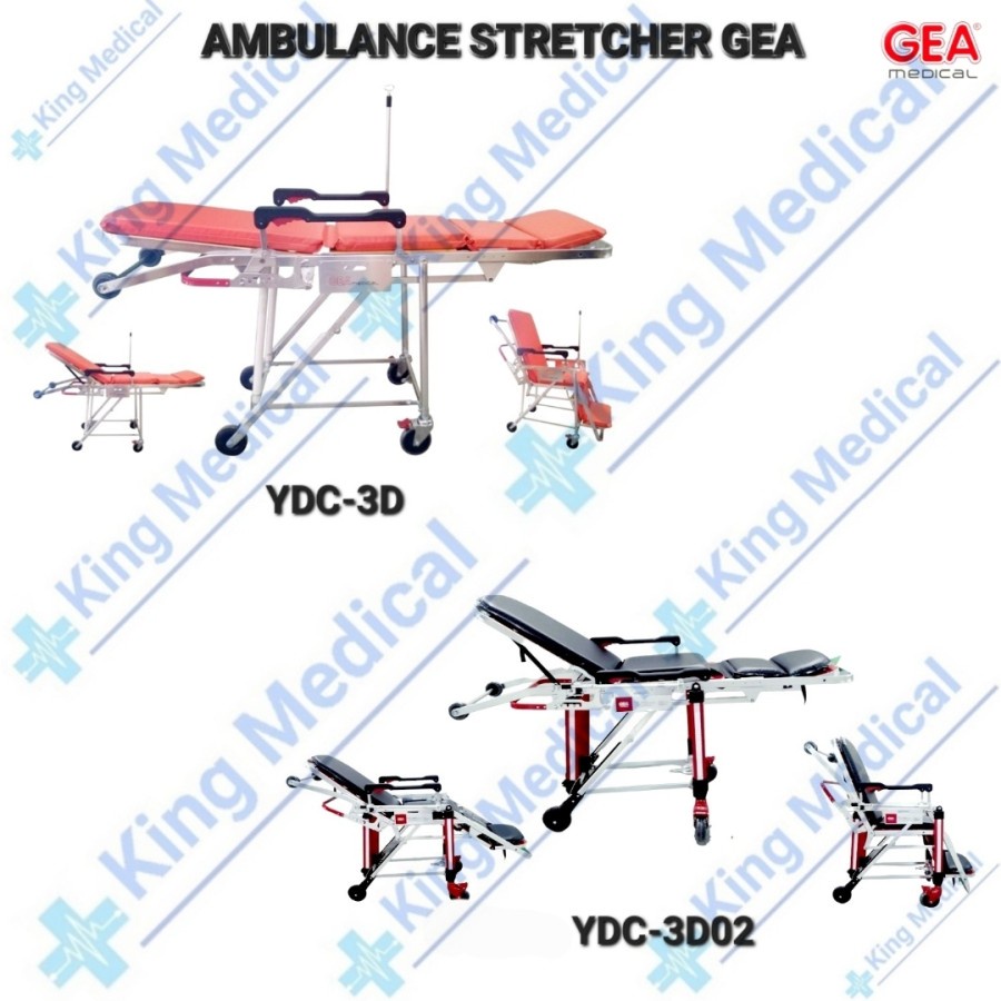 Stretcher For Ambulance Car YDC-3D/Tandu Ambulan GEA YDC-3D02