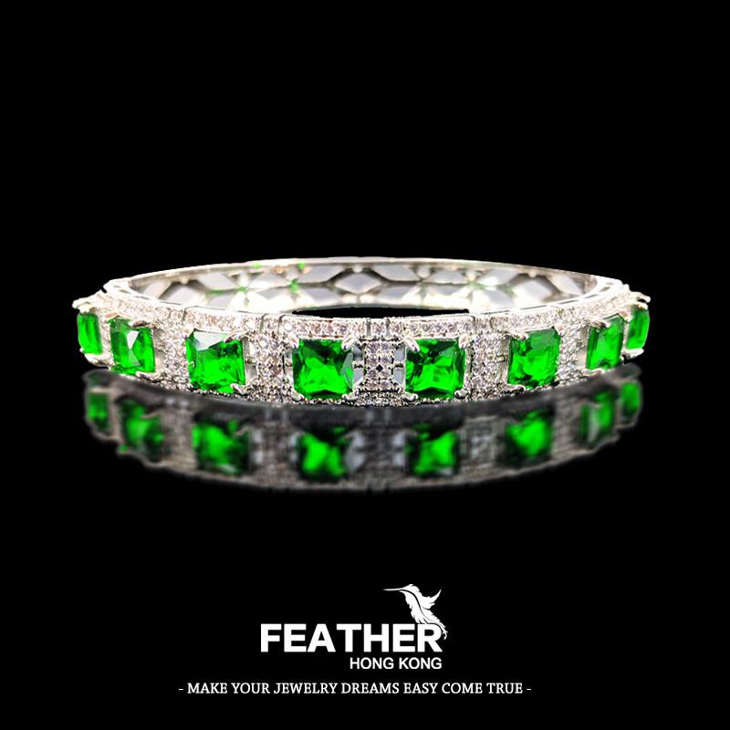 FEATHER HONGKONG - Gelang Bangle Couple Wanita Bracelet Beads Pria Wedding Daily Pasangan Cowok Seru