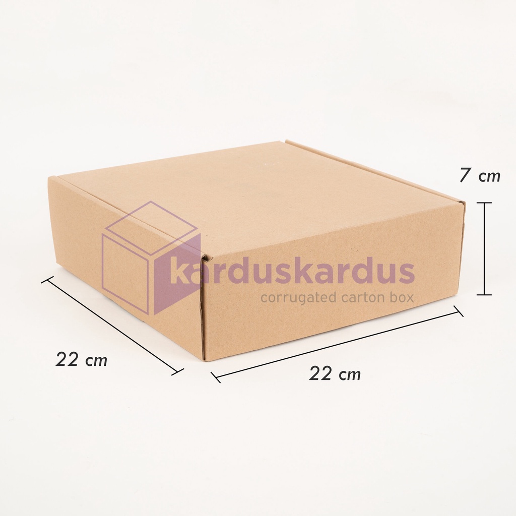 

Kardus Diecut Pizza Polos - 22x22x7 TERMURAH