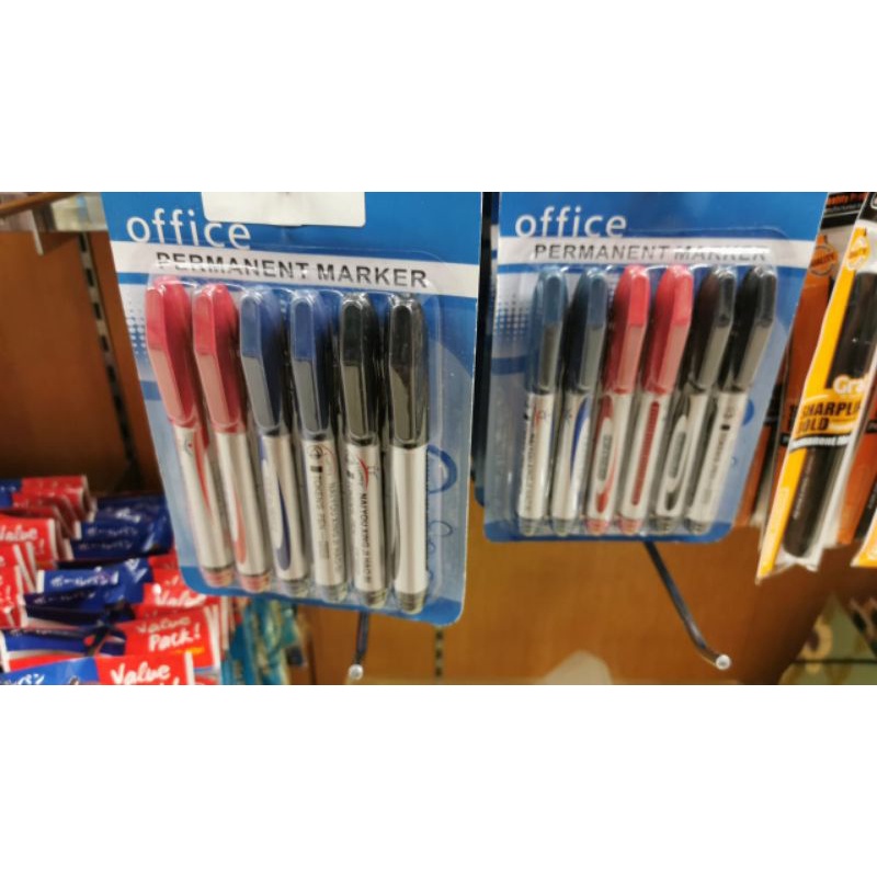 

spidol permanen 6 pcs