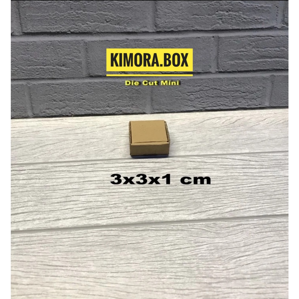 

KARDUS/KARTON/BOX Uk.3x3x1 cm .....model kardus pizza