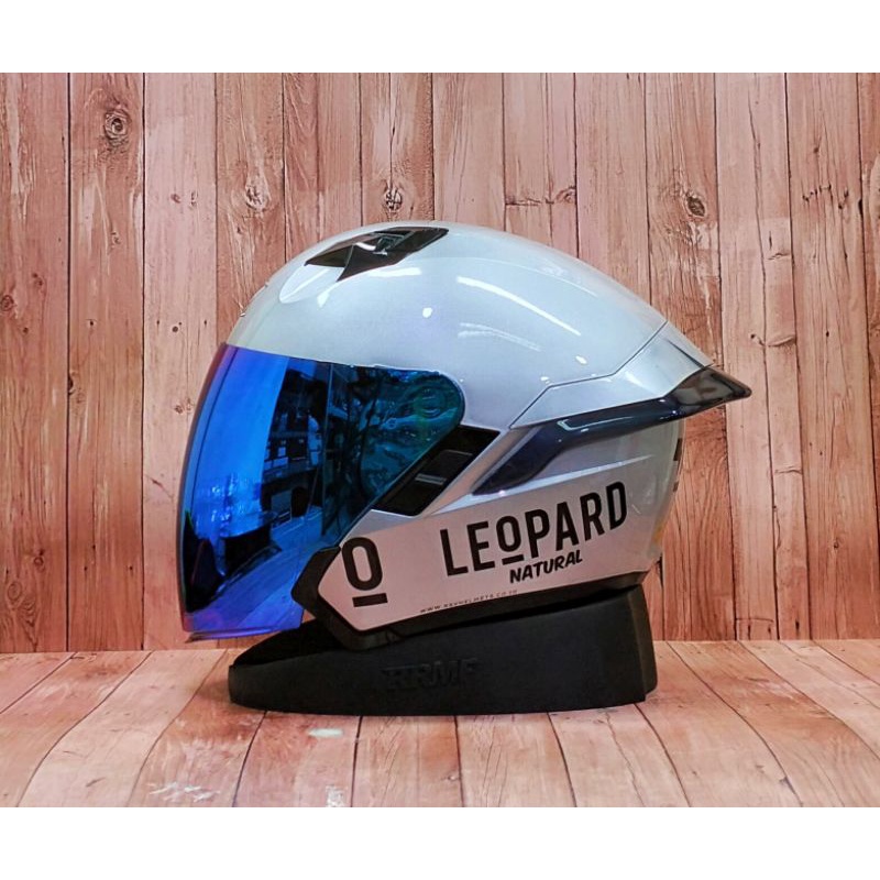 Jual Helm Rsv Sv Solid Silver Paket Ganteng Leopard I Visor Iridium I Rsv Sv Half Face