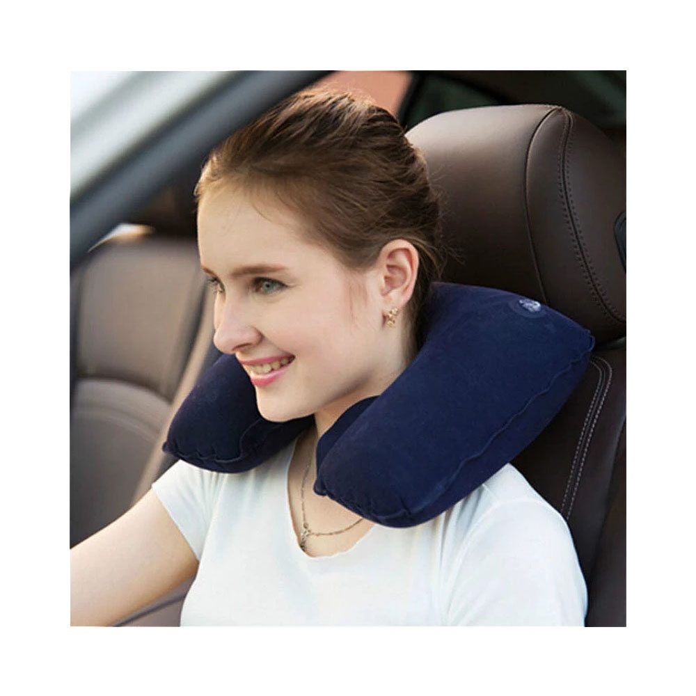Bantal Leher Tiup Bantal Tiup Bantal Travel Bantal Angin Bantal Udara Bantal Mobil Bantal Sofa Sandaran Kepala Sandaran Leher Bantal Murah Penyangga Leher Bantal Kecil Bantal Portable Neck Air Pillow Bantal Unik Bantal Lucu Bantal Tidur - Warna Acak