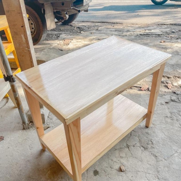 Meja Bar Meja Susun 2 Meja Kompor Plt 80X50X50