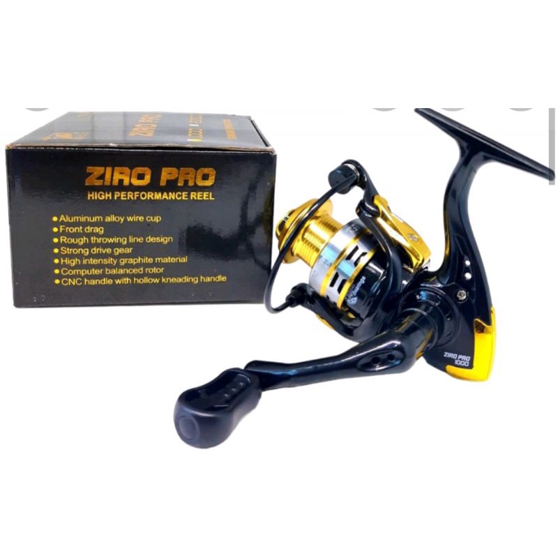 reel mollucan ziro pro 1000,2000,3000 10bb