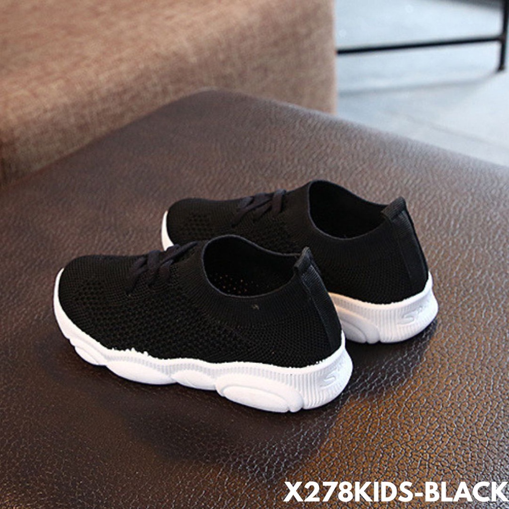 SEPATU SNEAKERS ANAK LUCU PUOL BISA INDOOR BISA OUTDOOR JUGA IMPORT BAHAN FLYKNIT 278KIDS