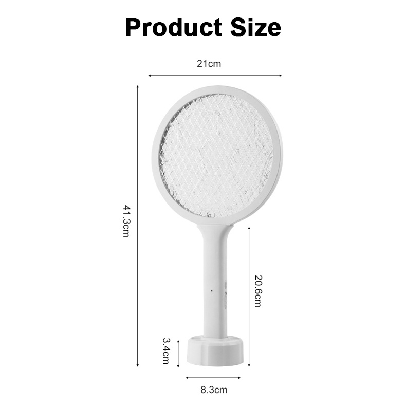 ES-25/26 Mosquito Swatter Mosquito Killer 2 in 1 LED | Electric LED Mosquito Swatter 2 in 1 | Raket Nyamuk 2 in 1 | Perangkap Nyamuk lampu LED