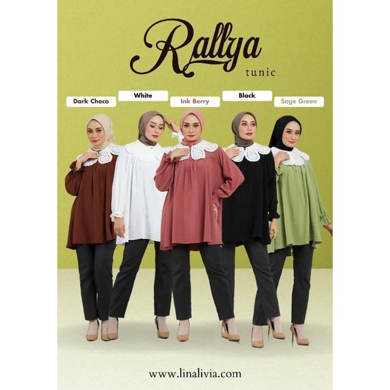Tunik Rallya cricle air flow premium ori Linalivia