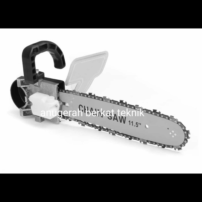 [BISA COD] Adaptor Konverter Chainsaw Gerinda Tangan Mini Chainsaw Senso 11.5 In / Perlengkapan Ruma