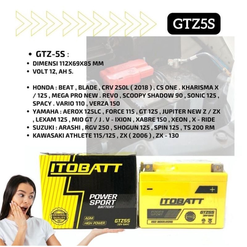 Jual AKI MOTOR HONDA SUPRA X 125 / KHARISMA / REVO / BLADE / KIRANA
