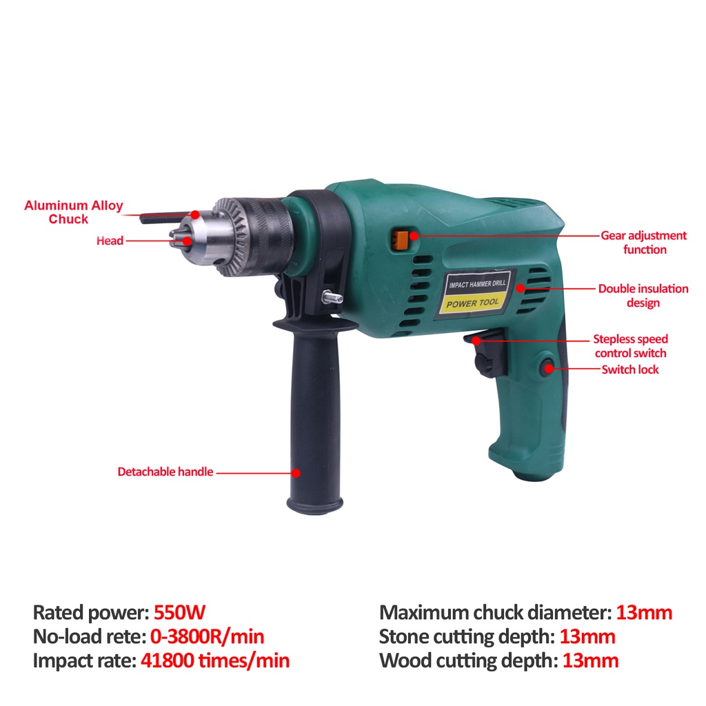 Paket Gerinda + Bor 13MM Variable Speed Paket Bor Gerinda Koper Gerinda Dan Bor Power Tools Mesin Bor Gerinda Murah Mesin Gerinda Tangan Dan Mesin Bor Listrik 13MM Set Gerinda Dan Bor Mesin Bor Bolak Balik