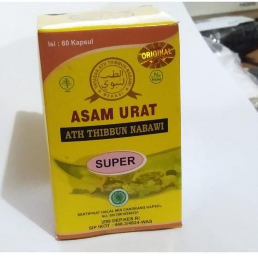 OBAT ASAM URAT AMPUH ATH THIBBUN NABAWI SUPER OBAT ASAM URAT MUJARAB