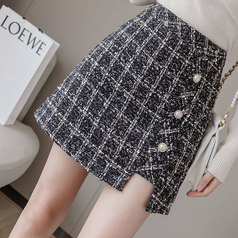 Tweed Mini Skirt / Korean Skirt Import Premium ( Rok Pendek / Rok Mini / Rok Tweed )