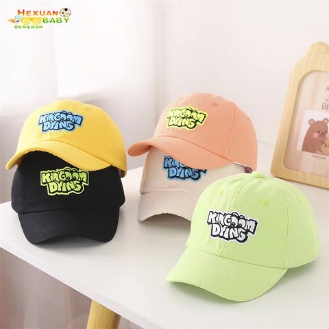 Topi Baseball Anak Perempuan &amp; Laki laki Motif Sunday - My sweet - king Unisex