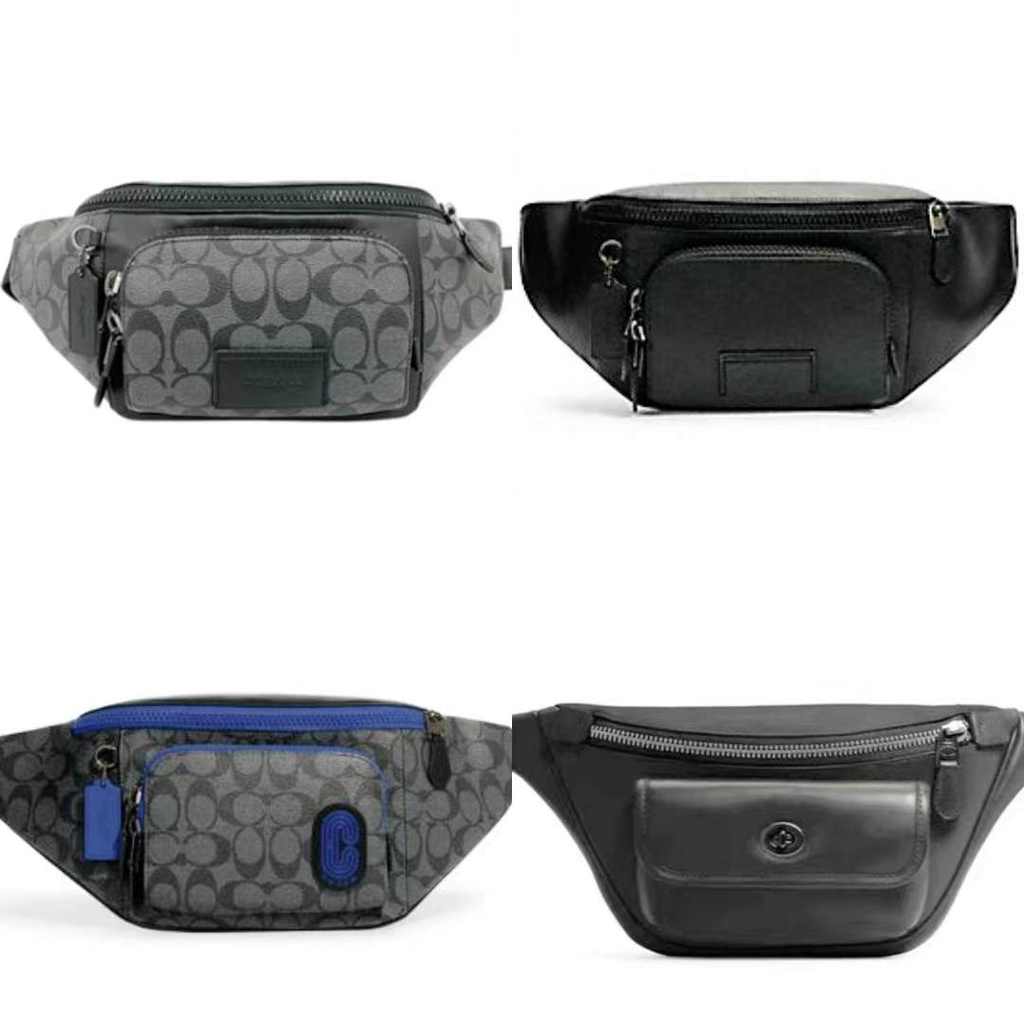 【Instant/Same Day]3765 2716  019  1277   coach New Style Men chest bag Men waist Bag Men's Shoulder bag  yaobao