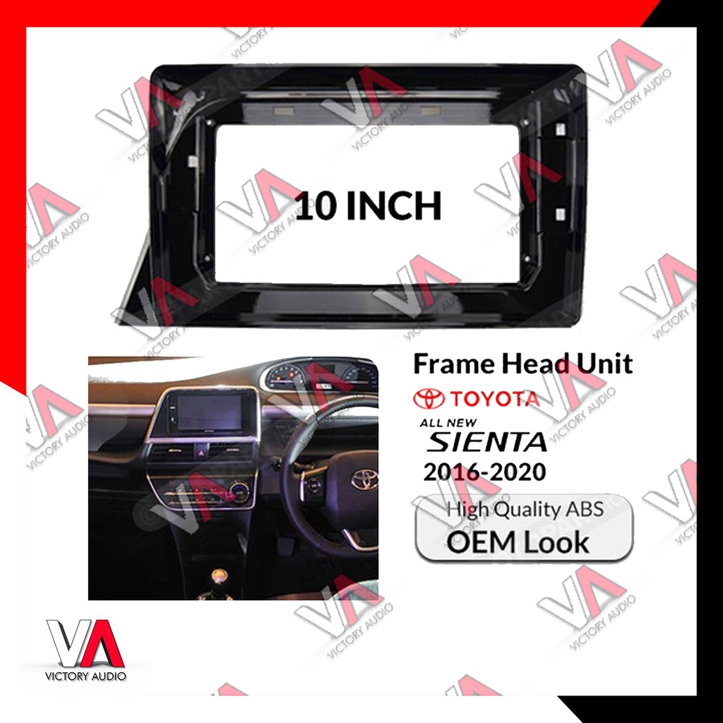 Jual Frame Head Unit Android Inch Toyota Sienta High Quality Shopee Indonesia