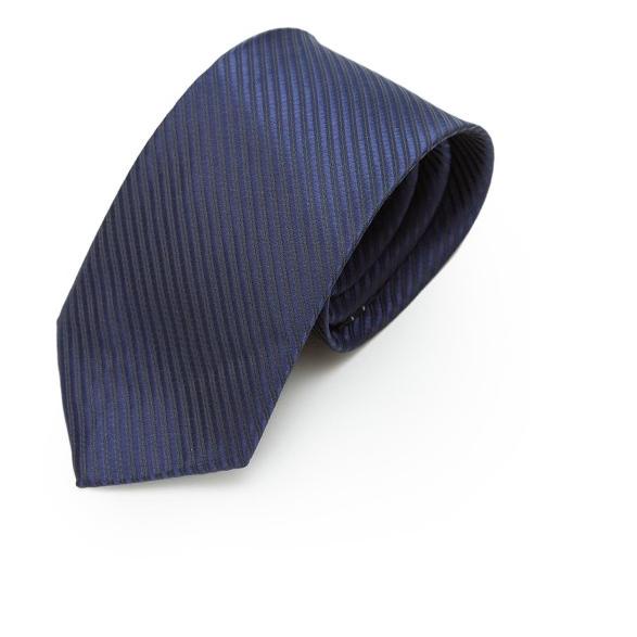 Alisan Dasi Salur Biasa Biru Dongker ALDS002