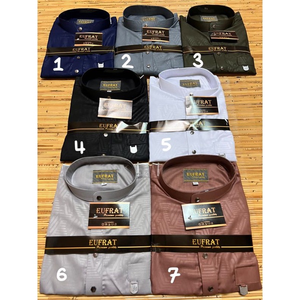 READY BAJU KOKO EUFRAT SULTAN MOTIF SULTAN LENGAN PENDEK