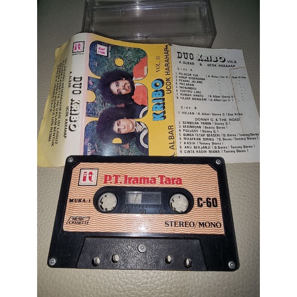 Kaset Pita Duo Kribo Vol 2 Achmad Albar Ucok AKA Harahap