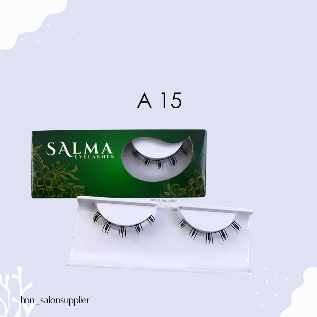 A15 Bulu Mata Palsu Bawah Handmade Natural Salma Eyelashes