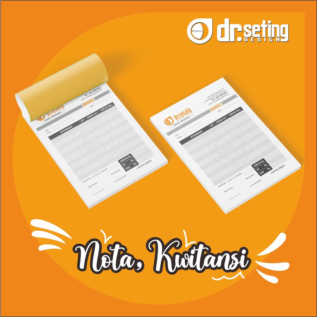 

Nota Penjualan Kwitansi Custom