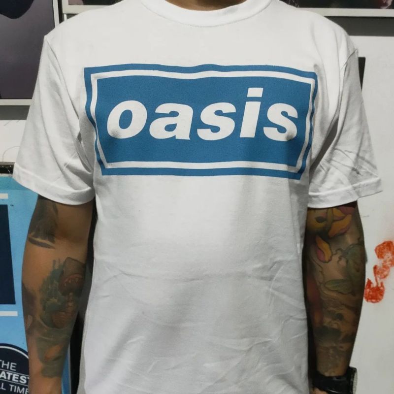 Tshirt OASIS TAG MERCHCONS / KAOS BAND