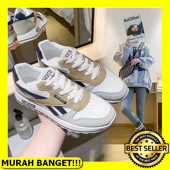 Sepatu Canvas Wanita Import / Sepatu Sneakers Cewek Dewasa Remaja Ukuran 35-40 Feiyao Free Box Sneak