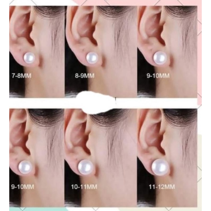 giwang emas mutiara air tawar