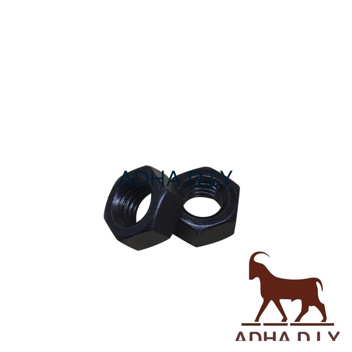 MUR BAUT M12 BAJA HITAM | MUR HEX BAUT BAJA HITAM 8.8 BAUT KUNCI 19 MM