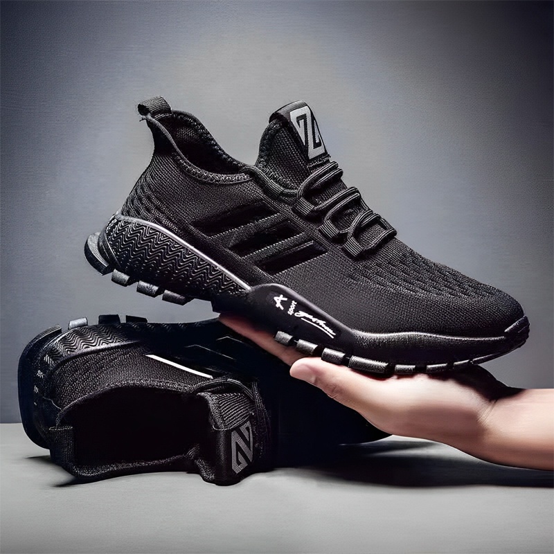 Highland Sepatu Sneakers Pria Kasual Sepatu Kerja Kuliah Fashion MR133